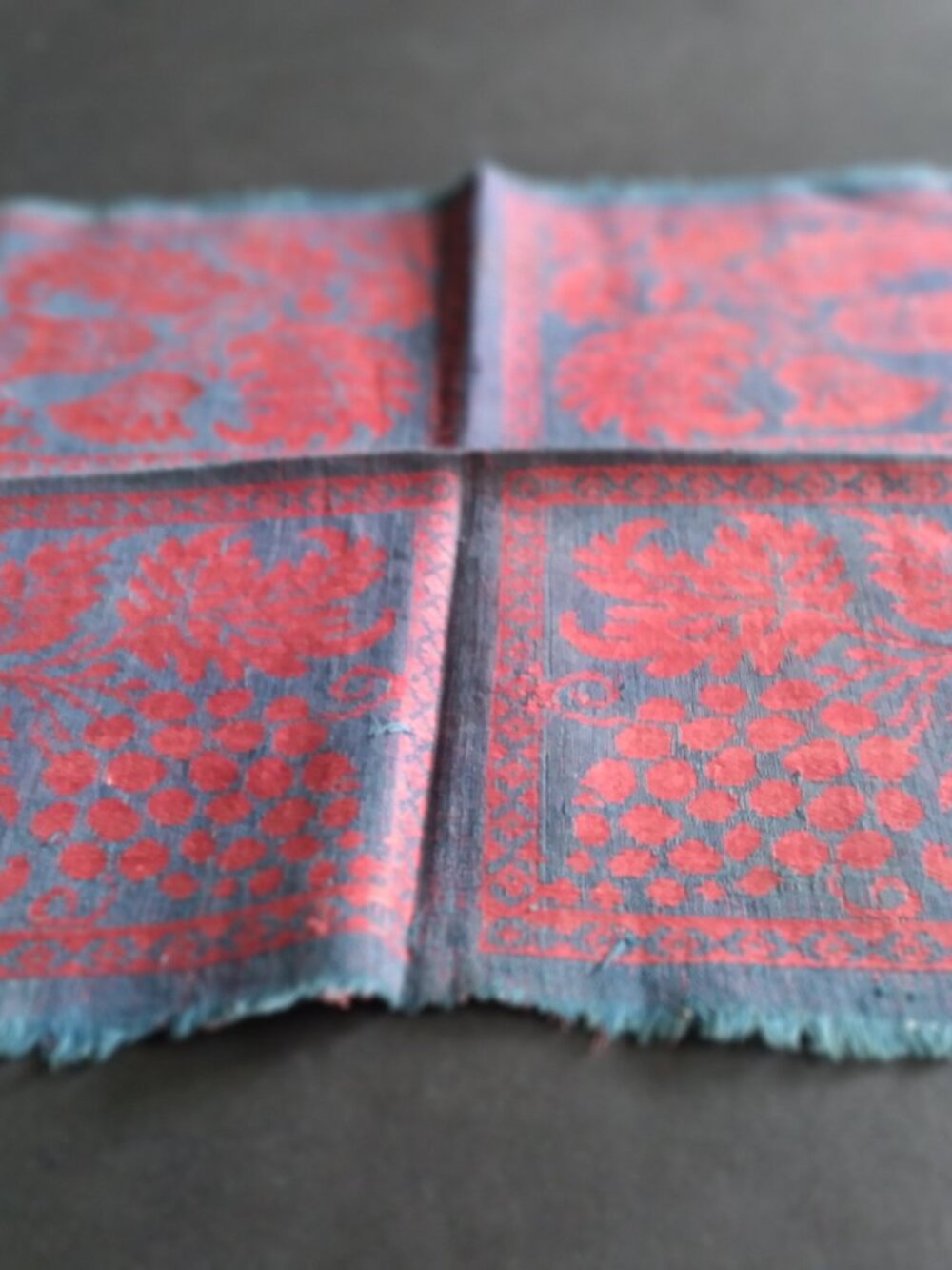Hand Woven Antique Women's Handkerchief From Odessa, Ukraine